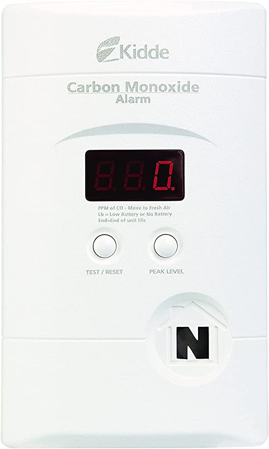 Kidde Nighthawk Carbon Monoxide Detector, AC-Plug-In with Battery Backup and Digital Display